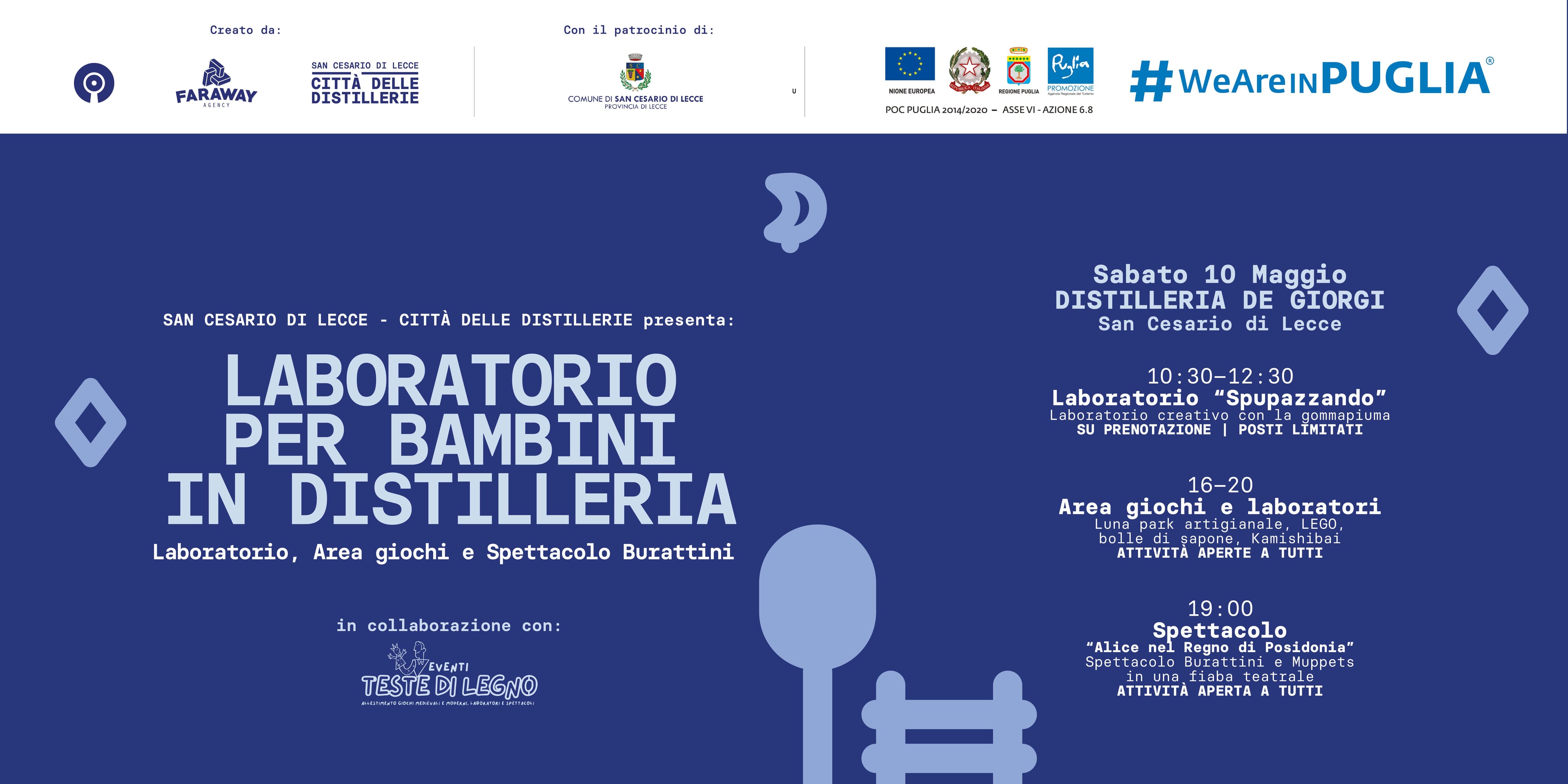 Laboratorio per bambini: Spupazzando in Distilleria